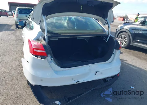 2017 Ford Focus Sel из США, поврежденный, VIN 1FADP3H26HL308018